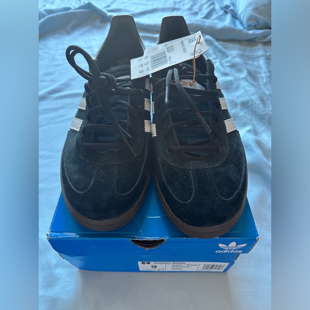 Adidas Handball Spezial Black/White/Gum - US Men’s 9
